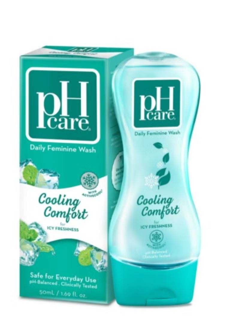 Ph Care Feminine Wash Cooling Comfort 50ml - Image 1